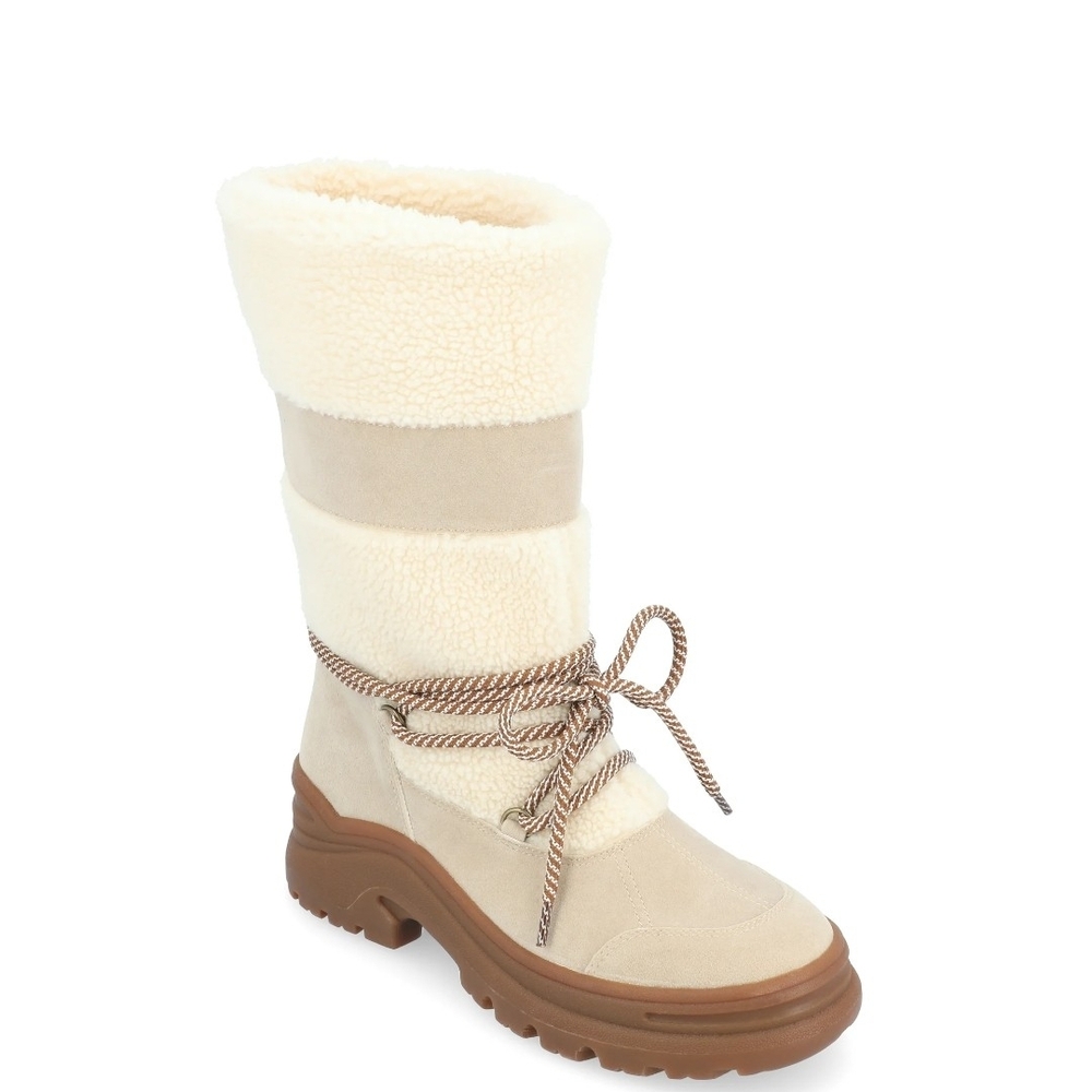 Journee Galina Tan Winter Boots